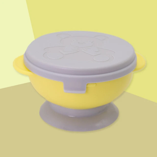 Food Bowl Attractive Anti Falling Convenient Solid Portable Feeding Bowl Safe