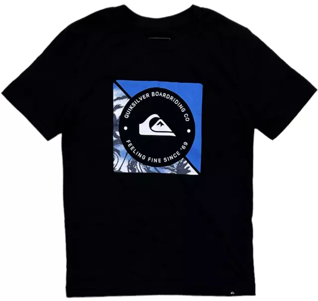 Quiksilver Kids' Boys' Youth Feeling Fine Since '69 Graphic Tee T-Shirt in Black