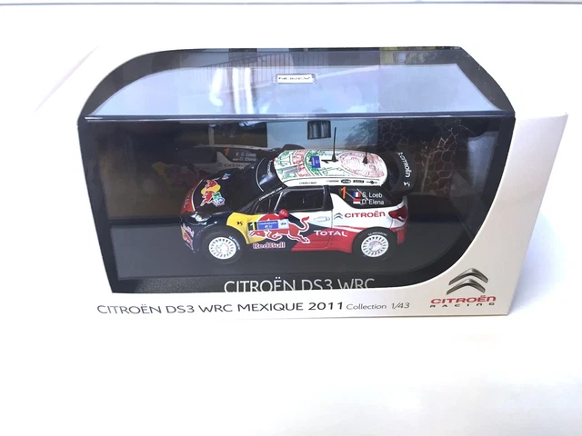 Citroën Ds3 Wrc 1:43 Norev Rallye Du Mexique 2011 Dealer Model Voiture Amc019050