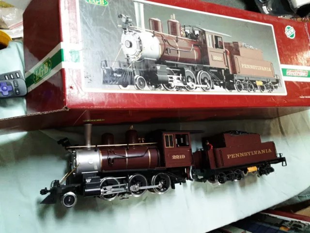 LGB 2219S  Mogul Pennsylvania Steam Locomotive & Tender G Scale Train