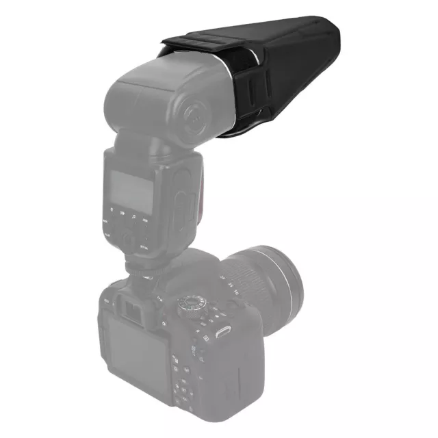 Universal Folding Camera Top Flash Light Lamp Speedlite Reflector Diffuser B ZZ1
