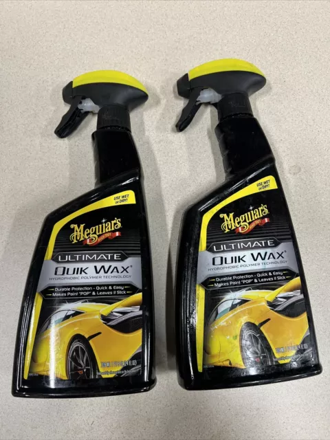 Meguiars Ultimate Hydrophobic Quik Quick Detailer Spray Wax Car