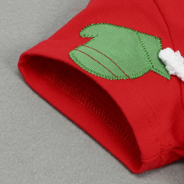 Costume Babbo Natale neonato bambino abito natalizio tuta da bambino