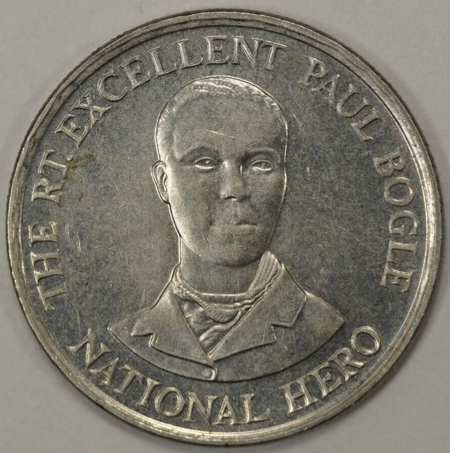 1991 Jamaica 10 Cents, Paul Bogle