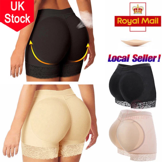 PADDED BUM PANTS Enhancer Shaper Panty Butt Lifter Booty Boyshorts Underwear  UK £13.99 - PicClick UK