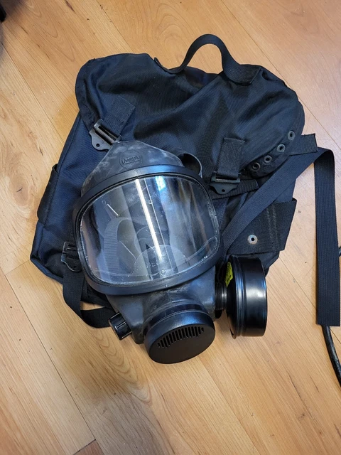 Msa Riot Control Mask MSA RIOT CONTROL Phalanx Respirator Gas Mask Size Medium GUC EUR 5,71 ...