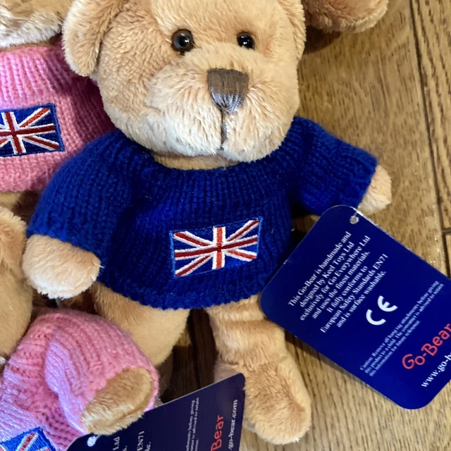 JOB LOT x 50 🧸 TEDDY BEARS - 🇬🇧 Great for Party-bags/Fundraising/Gifts- NEW!