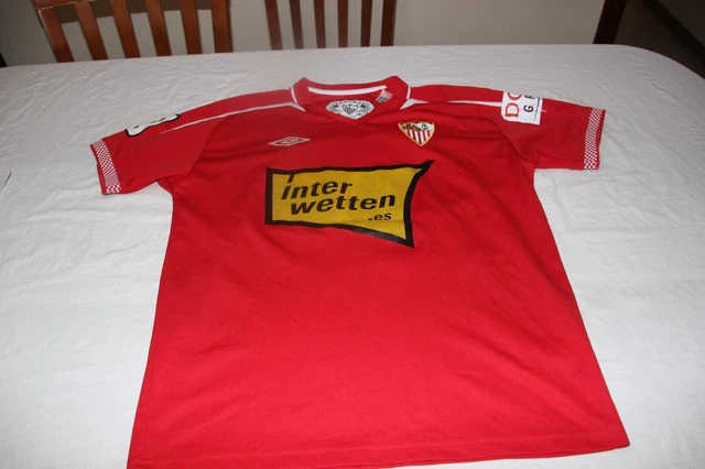 T-Shirt Offizielle Sevilla f. C Vintage Umbro Gr /M Eurotex Gemälde