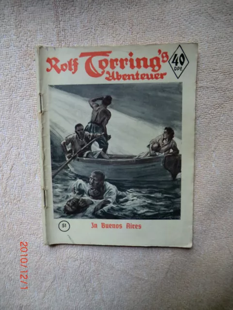 Rolf Torring's Abenteuer 51  Zustand 2  NVV Bad Pyrmont 1952