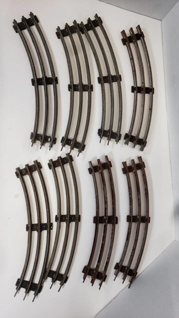 Lionel LIO65033 O27 Curve Track 8 Piece