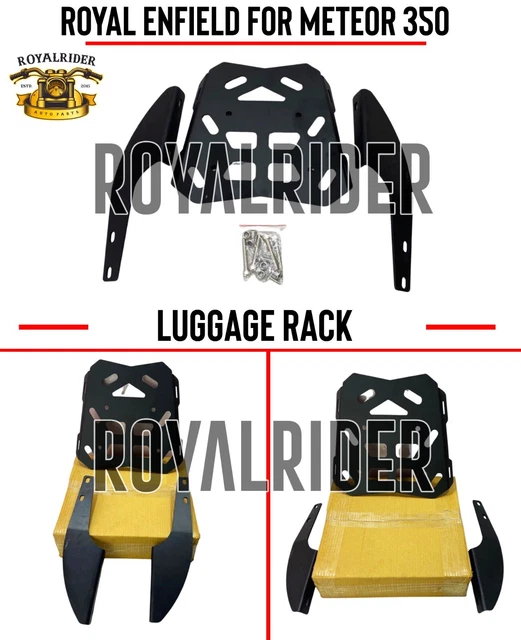 ROYAL ENFIELD NEW Classic 350 Reborn "LUGGAGE RACK" Express Shipping