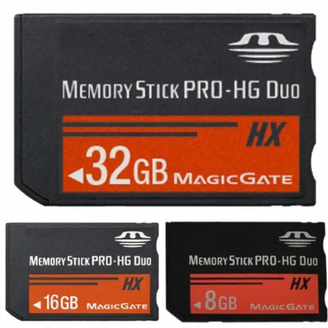 8GB 16GB 32GB 64GB Memory Stick Pro HG Duo Card pour PSP 1000/2000/3000