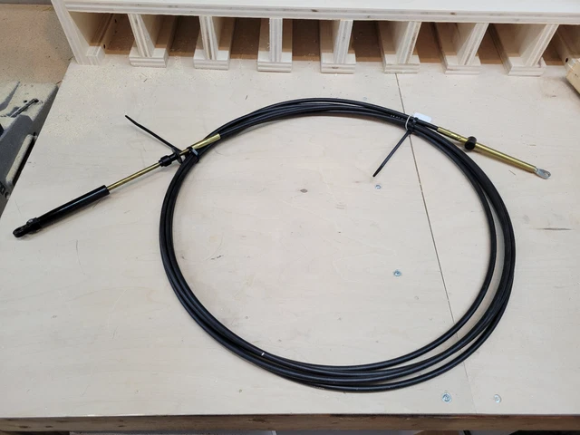 Evinrude OMC ETEC Remote Control Throttle & Shift Cables 20' PN 173120