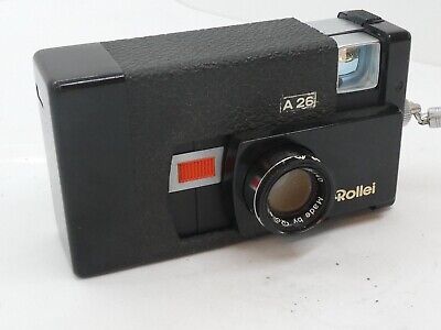 Rollei A26 Compact Subminiature 126 Film Camera Made in Germany 1970s untested