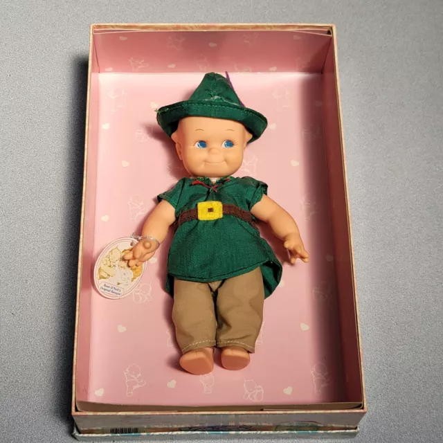 Vintage Rose O'Neill's Original Kewpie As Peter Pan W/ Box 1999 Jesco Goldberger