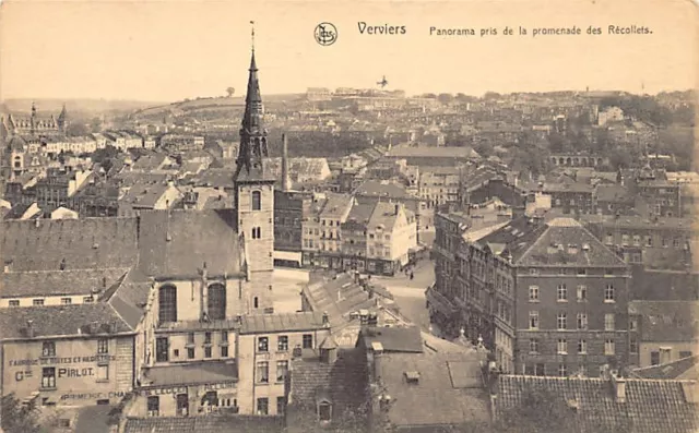 Belgique - VERVIERS (Liège) Panorma pris de la promenade des Récollets