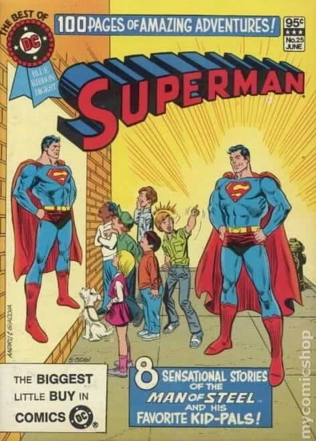 Best of DC Blue Ribbon Digest #25 VF 8.0 1982 Stock Image