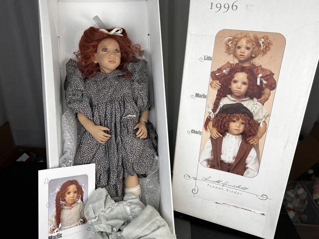 ANNETTE HIMSTEDT POUPÉE Morgana 60 Cm. en Parfaite Condition EUR 140,92
