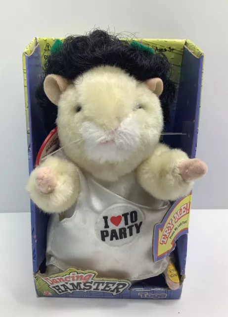 Gemmy Dancing Hamster Toga I Love To Party Singing Toy New In Box Rare *Read*