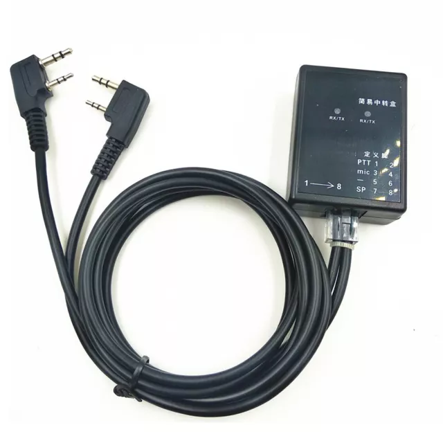 Repeater Box for Walkie Talkies Extend Communication Range with U V V U Cross