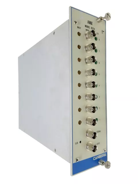 EG&G Ortec Canberra 8224 AMX Multiplexer Nim Bin Crate Plug-In Module