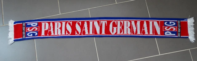 Lot Ancienne echarpe foot vintage old scarf PSG PARIS Saint