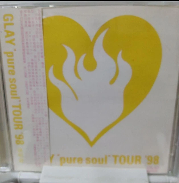 GLAY pure soul TOUR 1998 DVD 台湾正規販売品 GLAY PURE SOUL TOUR 1998 DVD Taiwan Authorized Products EUR