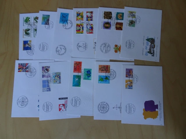 Schweiz Jahr 1992 kompletter Jahrgang FDC (9959)
