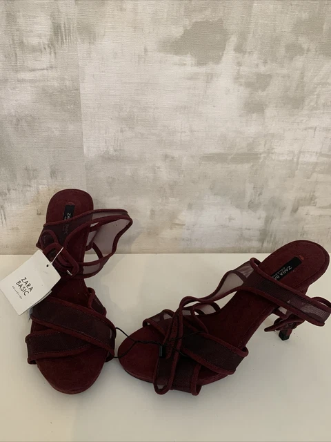 Escarpin bordeaux zara cheap
