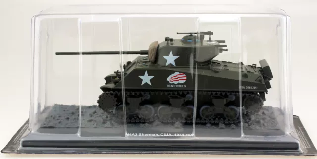 Panzer M4A3 Sherman USA 1944 1:43 Altaya 3