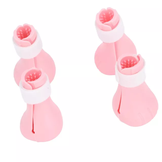 (Pink)Bottes De Toilettage Pour Chat Couvre-Pattes De Chat Confortables Pour