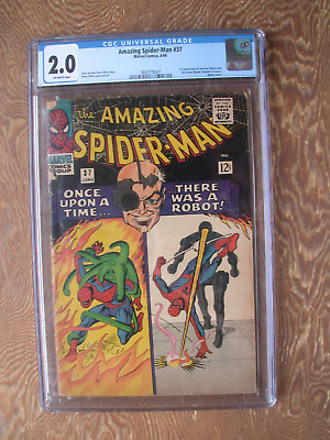 Amazing Spider-Man   #37   CGC 2.0   1st appearance of Norman Osborn