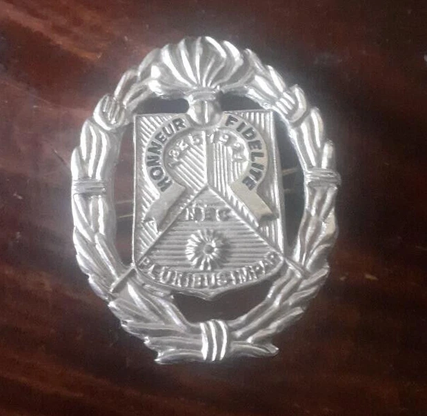 Patch Legion étrangère – Distintivo Ricamato 65x75 Mm Con Velcro, Per Uniformi E Giacche