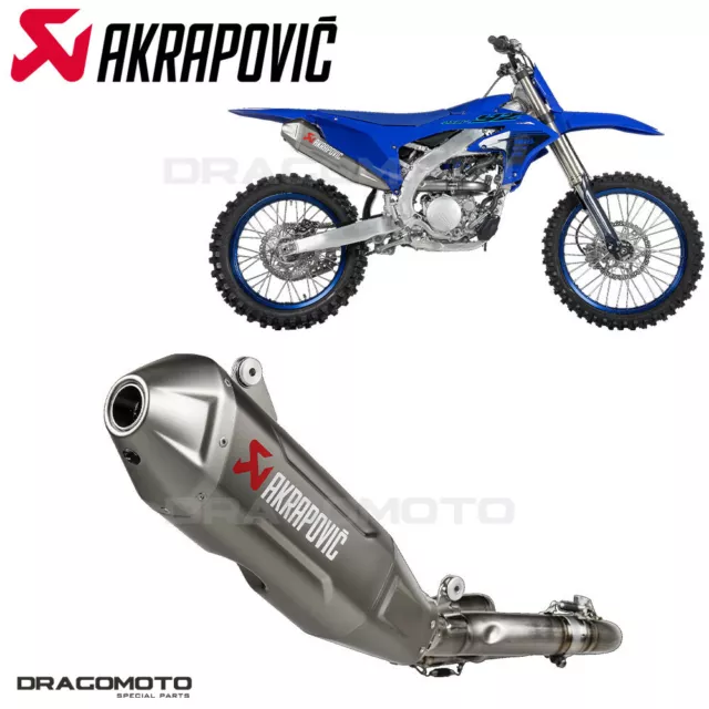 YAMAHA Y 250 F / FX 2024 Full exhaust AKRAPOVIC RC S-Y2MET17-FDHLTA