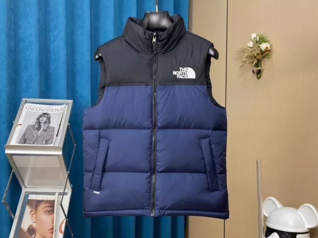 The North Face Himalayan Mens Gilet Winter Warm Windbreaker Vest Quilted Jacket*