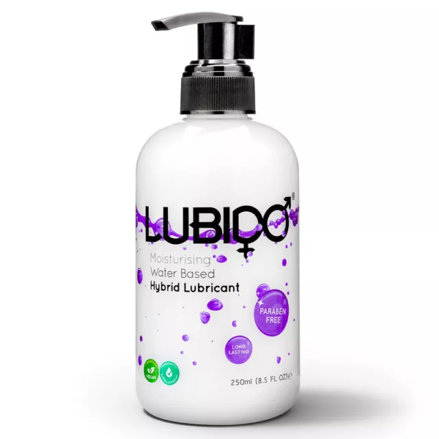 Lubido Hybrid Eau & Silicone à Base De Intime Lubrifiant Hydratante Lisse 251ml