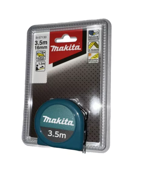 Makita® Zubehör Profi-Rollmaßband mit Gürtelclip 3,5 m - B-57130