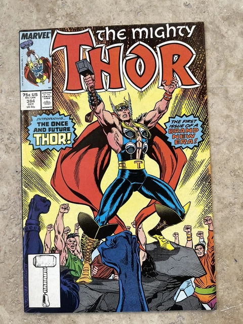 The Mighty Thor #384 Oct 1987 1st app of Dargo Ktor Marvel Comic Vintage Avenger