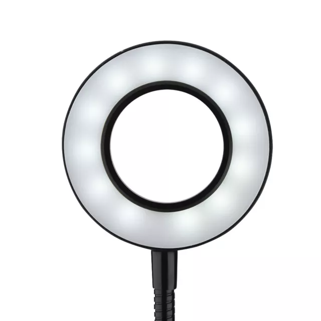 Portable Selfie Ring Light 360° Long Arm Table Holder LED Fill In Light DE YAR