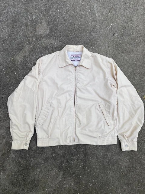 Vintage 1950s Mcgregor Anti Freeze Nylon Herrington Jacket James Dean Jacket