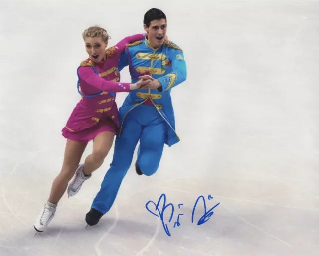Piper Gilles Signed Autograph Figure Skating 8X10 Photo Canada Olympics Proof #5