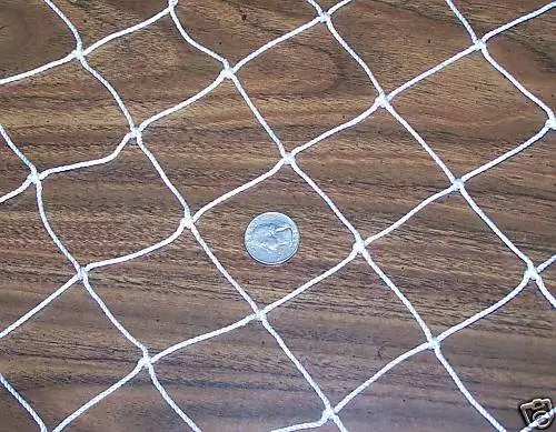 100' X 25' Baseball Softball Lacrosse Impact Backstop Nylon Net  2" Mesh  #24