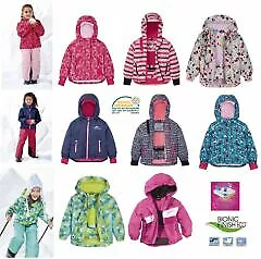 Kleinkinder Mädchen Schneejacke mit Kapuze Jacke Winterjacke Ski Jacke