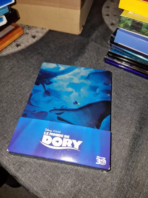 "Le Monde De Dory" Blu-Ray 3D+ Blu-Ray Steelbook + Livret 96