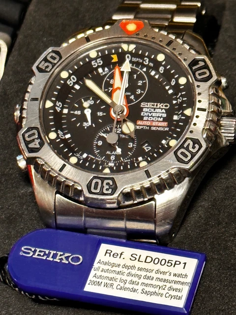 SEIKO SCUBA MASTER DIVER 200M 7K52 6A19 SLD005P1 c 97 721.77
