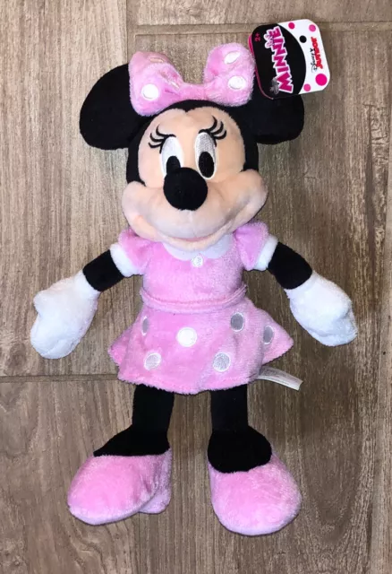 DISNEY JUNIOR MINNIE MOUSE 10” Plush Doll Mickey Mouse Clubhouse NWT ...