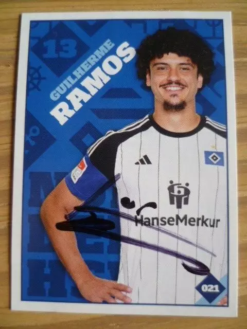 Rewe Action  Sticker Nur Der Hsv  Guilherme Ramos  Saison 2023/2024