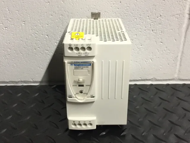 Telemecanique Schineider Electric Abl8Rps24100 Din Rail Power Supply 24-28.8 Vdc