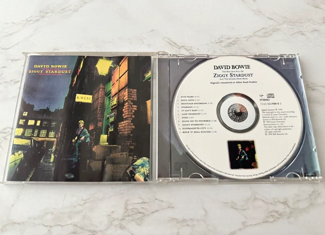 CD 1999 DISCO POTENZIATO David Bowie The Rise And Fall Of Ziggy ...