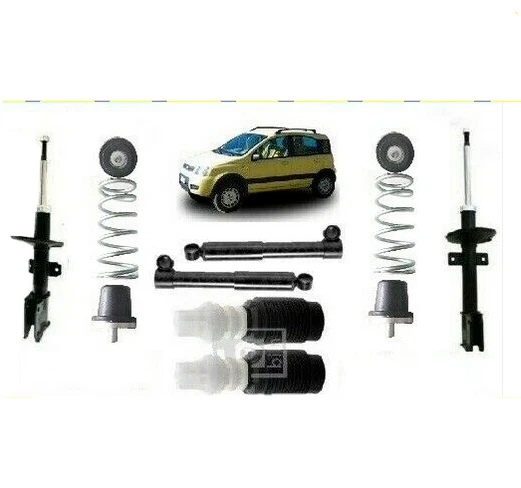 FIAT PANDA 4x4 I SERIE KIT 4 AMMORTIZZATORI ANTERIORI POSTERIORI TAMPONI
